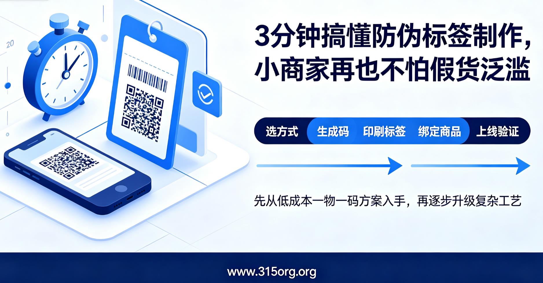 3分钟搞懂防伪标签制作，小商家再也不怕假货泛滥