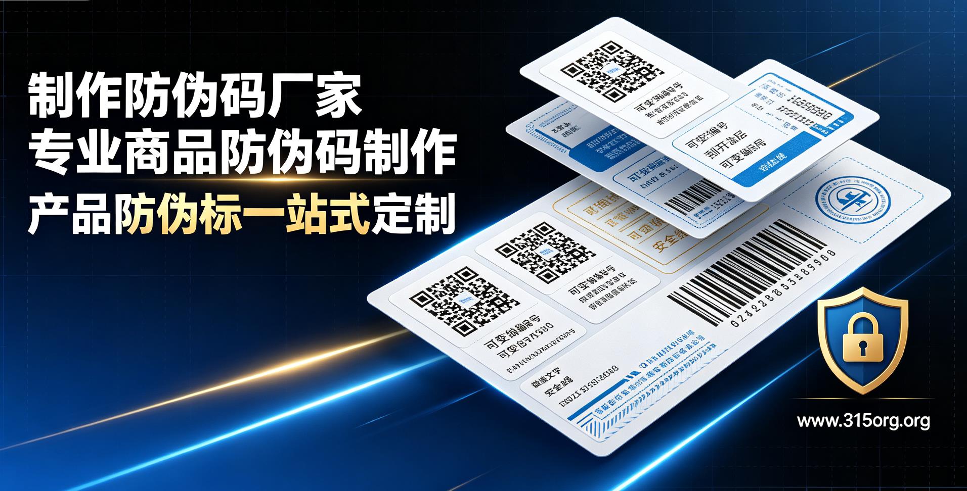 制作防伪码厂家，专业商品防伪码制作，产品防伪标一站式定制