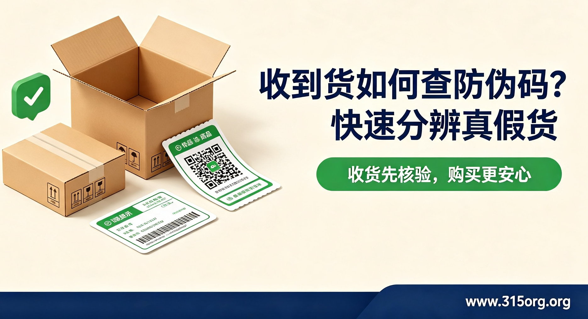 收到货如何查防伪码？快速分辨真假货