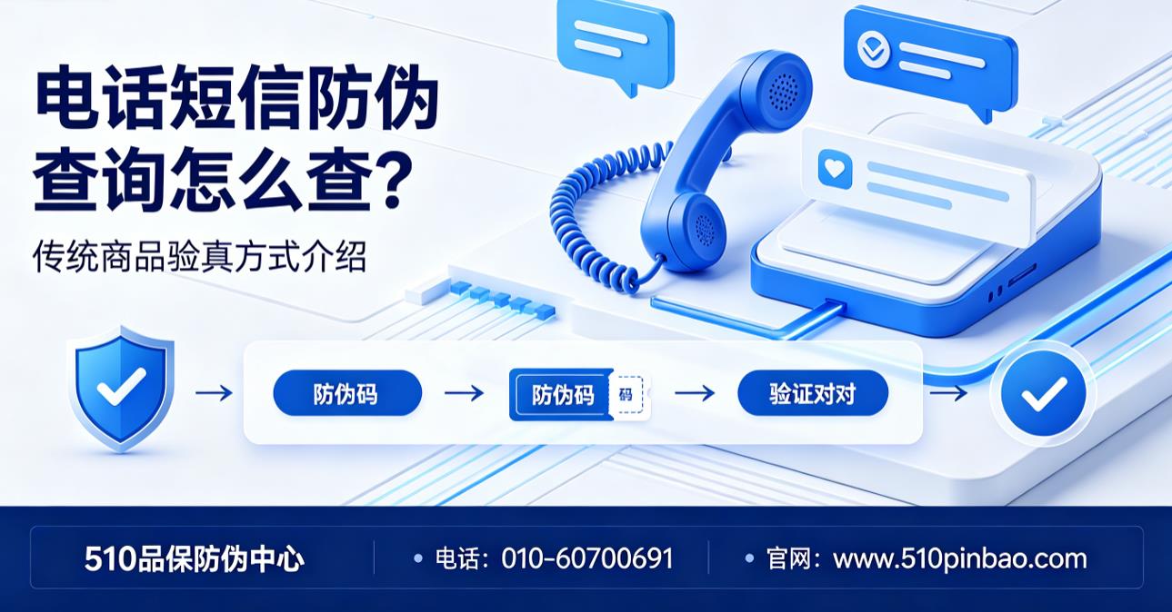 电话短信防伪查询怎么查？传统商品验真方式介绍