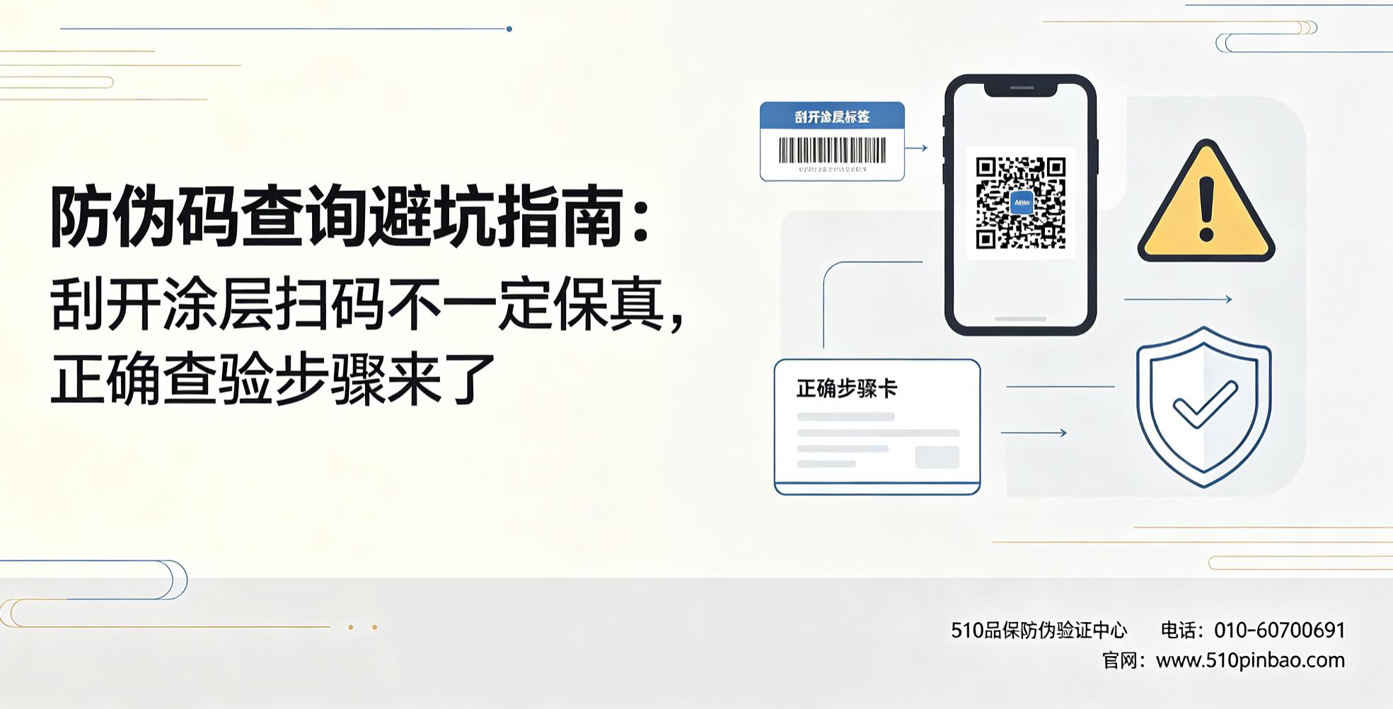 防伪码查询避坑指南：刮开涂层扫码不一定保真，正确查验步骤来了