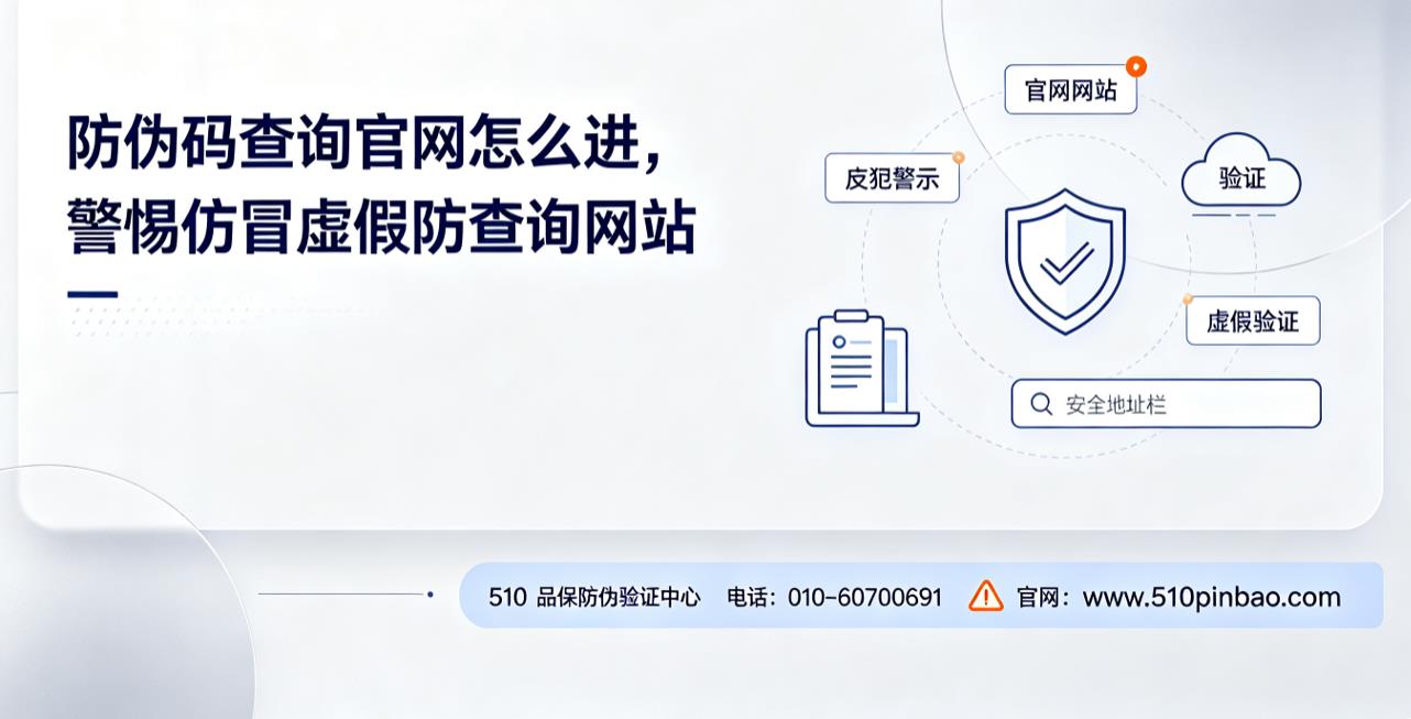 防伪码查询官网怎么进，警惕仿冒虚假防伪查询网站