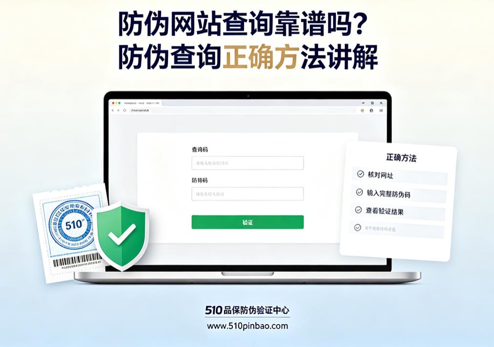 防伪网站查询靠谱吗？防伪查询正确方法讲解