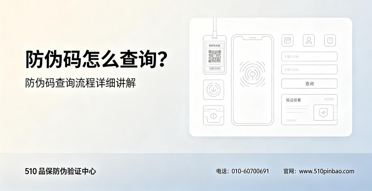 防伪码怎么查询？防伪码查询流程详细讲解