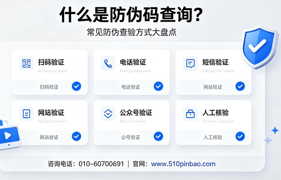 什么是防伪码查询？常见防伪查验方式大盘点