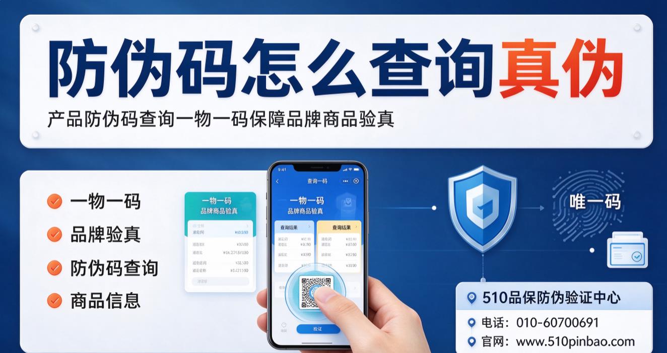 防伪码怎么查询真伪，产品防伪码查询一物一码保障品牌商品验真