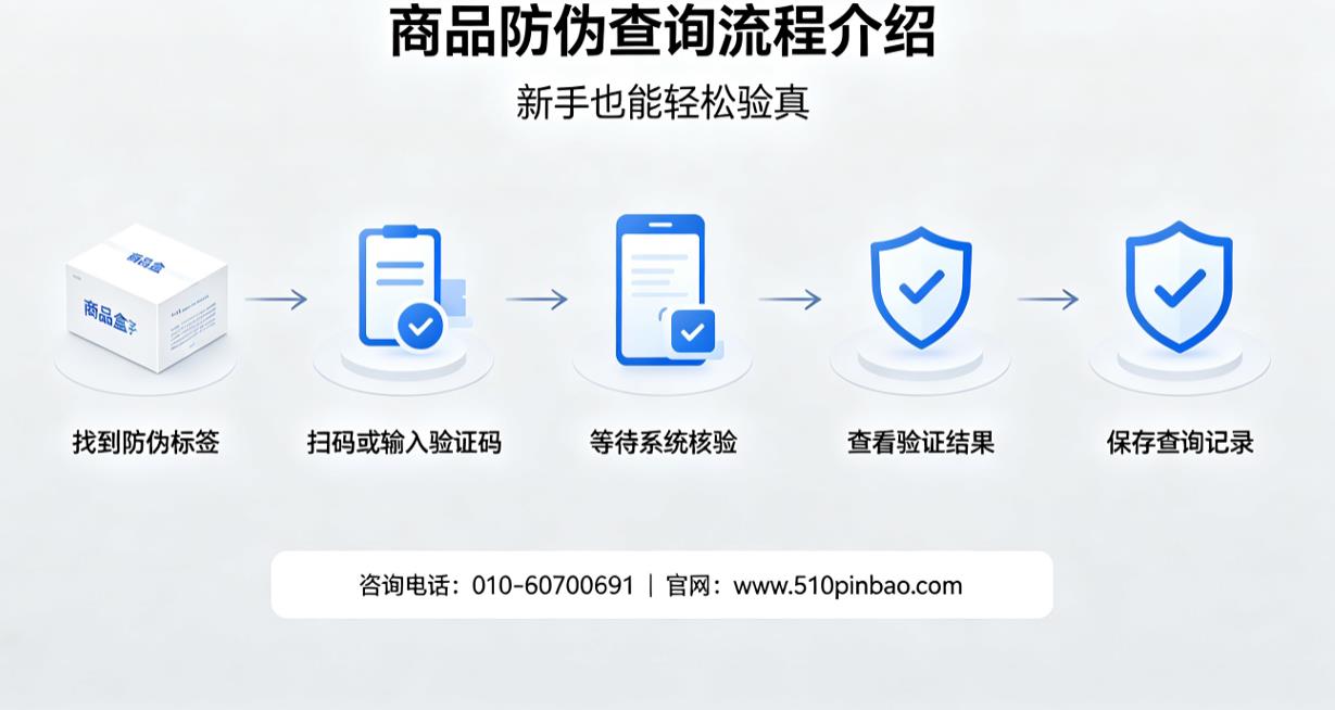 商品防伪查询流程介绍，新手也能轻松验真