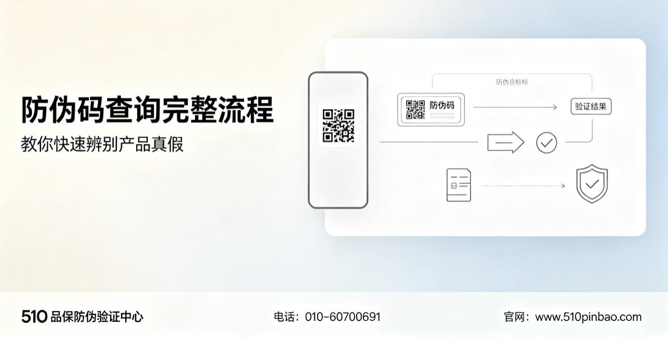 防伪码查询完整流程，教你快速辨别产品真假