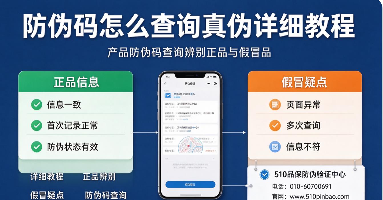 防伪码怎么查询真伪详细教程，产品防伪码查询辨别正品与假冒品