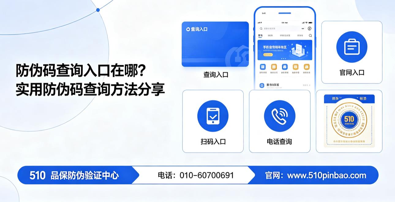 防伪码查询入口在哪？实用防伪码查询方法分享