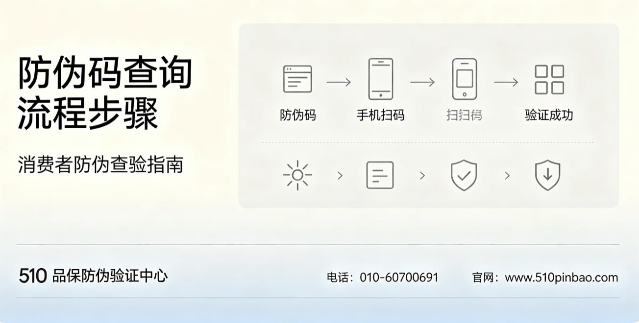 防伪码查询流程步骤，消费者防伪查验指南