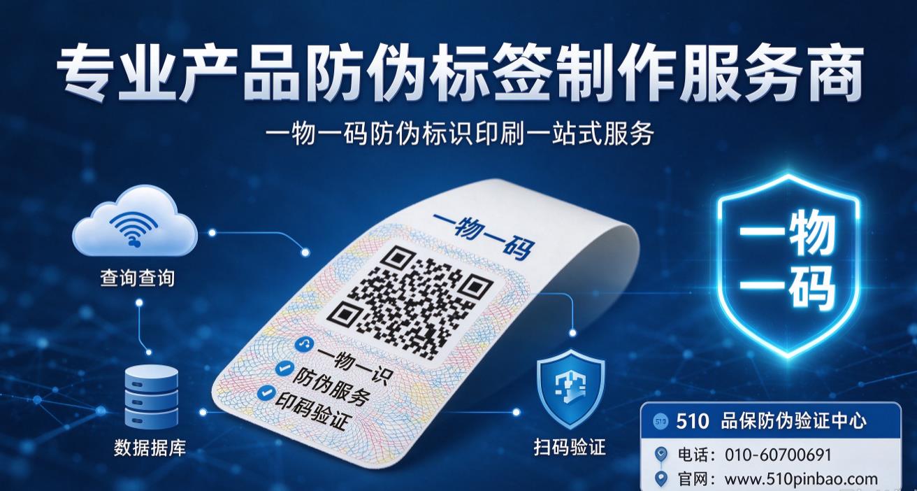 专业产品防伪标签制作服务商，一物一码防伪标识印刷一站式服务