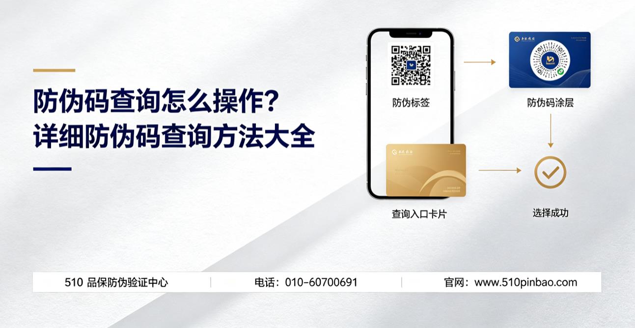 防伪码查询怎么操作？详细防伪码查询方法大全