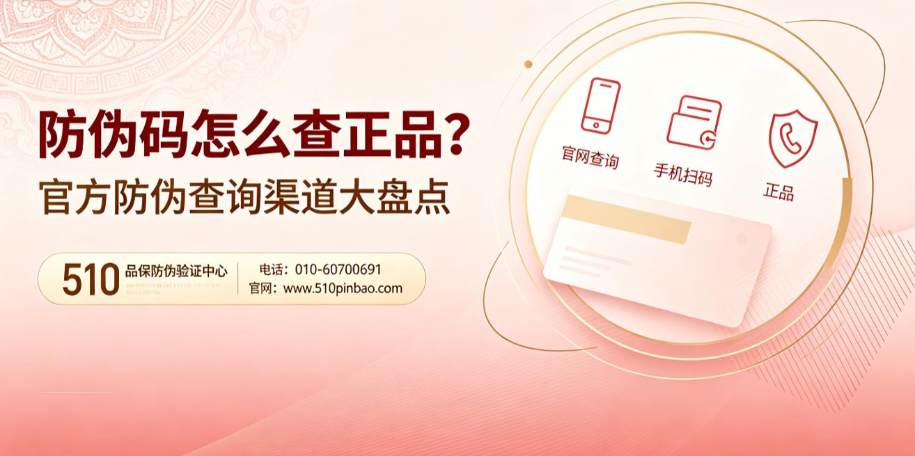防伪码怎么查正品？官方防伪查询渠道大盘点