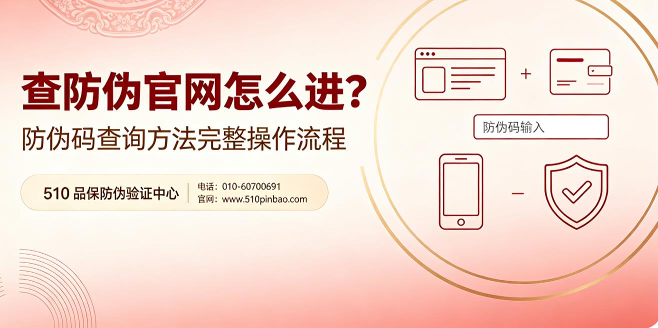 查防伪官网怎么进？防伪码查询方法完整操作流程