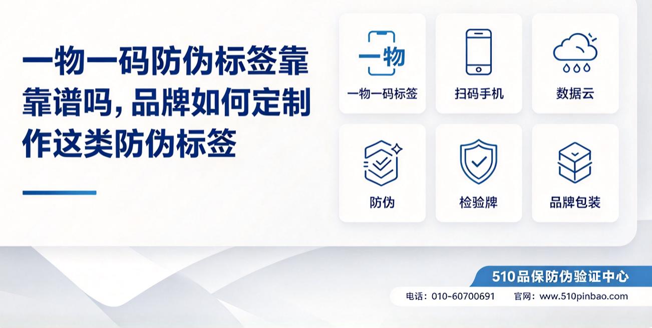 一物一码防伪标签靠谱吗，品牌如何定制制作这类防伪标签