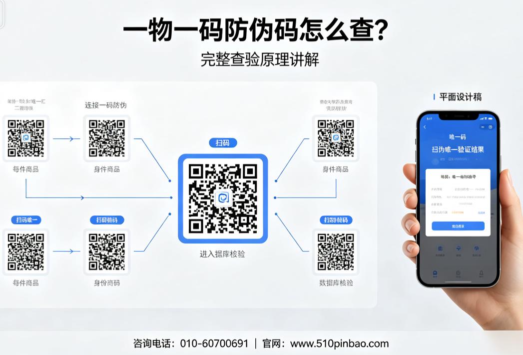 一物一码防伪码怎么查？完整查验原理讲解