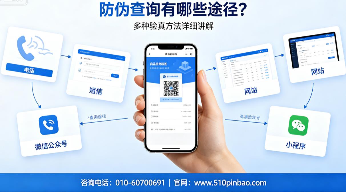  防伪查询有哪些途径？多种验真方法详细讲解