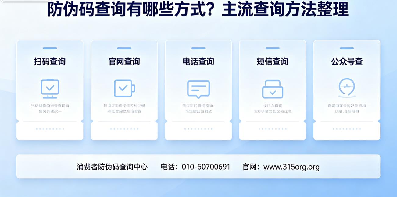 防伪码查询有哪些方式？主流查询方法整理