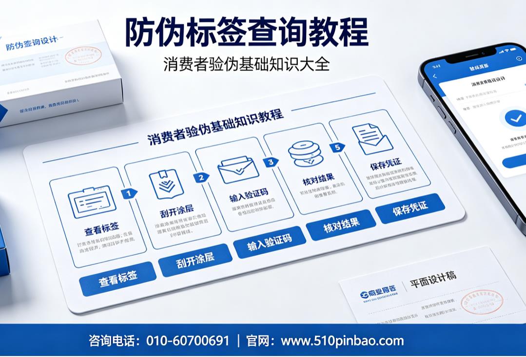 防伪标签查询教程，消费者验伪基础知识大全