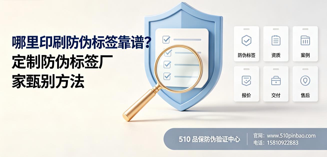 哪里印刷防伪标签靠谱？定制防伪标签厂家甄别方法