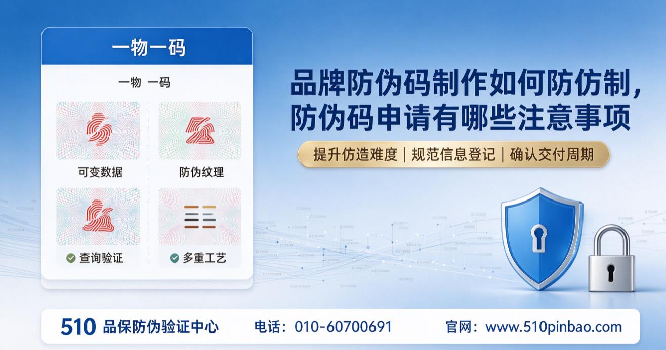 品牌防伪码制作如何防仿制,防伪码申请有哪些注意事项 品牌防伪码制作如何防仿制,防伪码申请有哪些注意事项