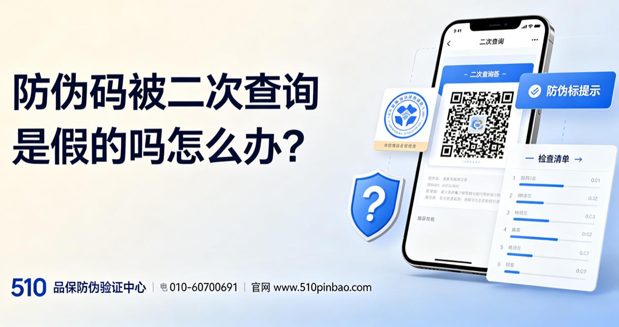 防伪码被二次查询是假的吗怎么办？