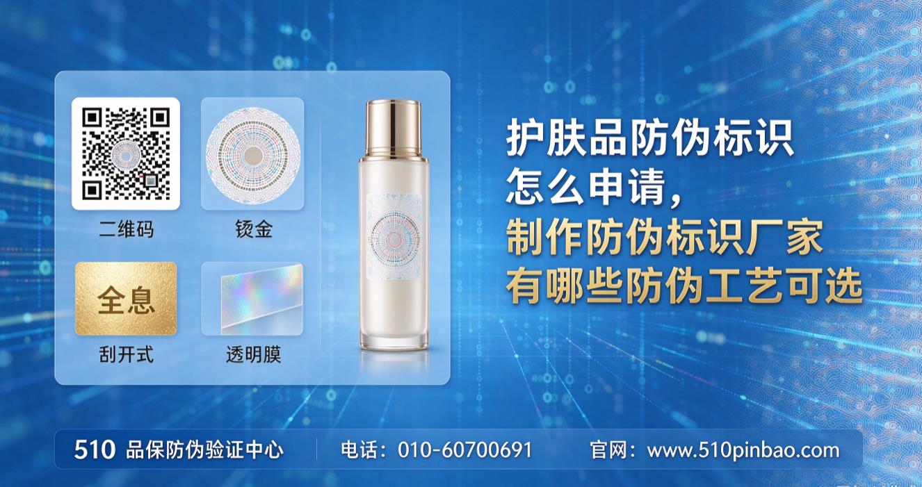 护肤品防伪标识怎么申请,制作防伪标识厂家有哪些防伪工艺可选 护肤品防伪标识怎么申请,制作防伪标识厂家有哪些防伪工艺可选