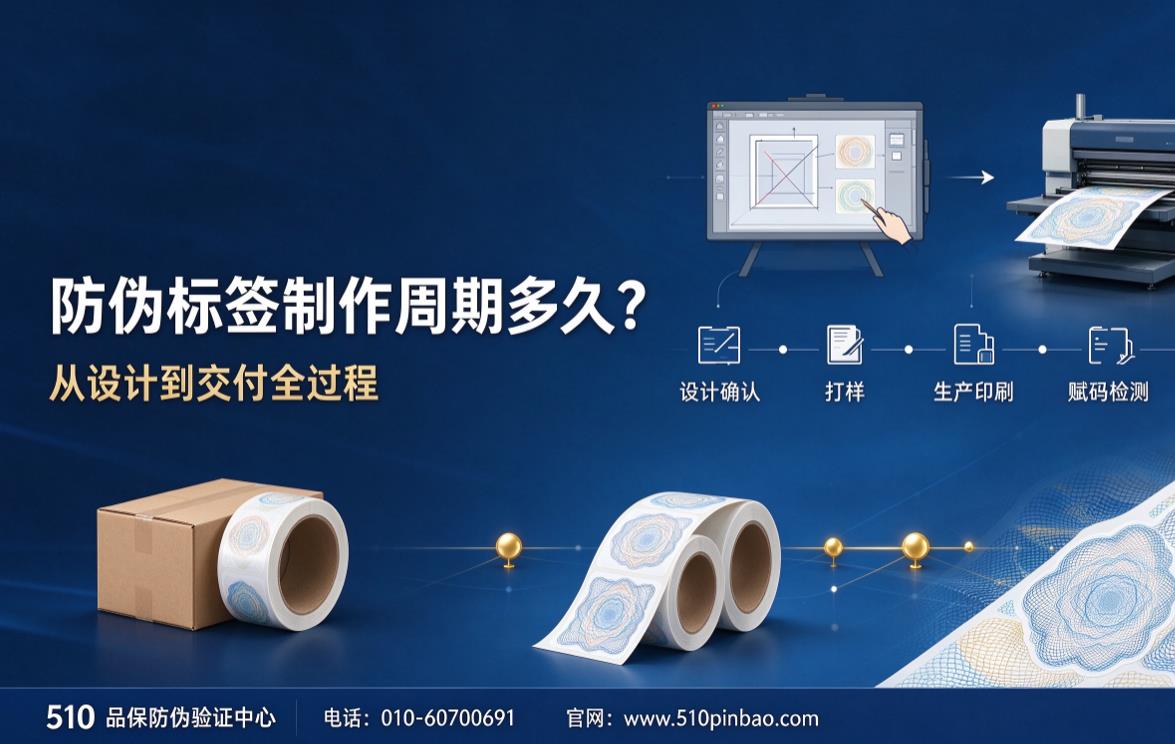 防伪标签制作周期多久？从设计到交付全过程